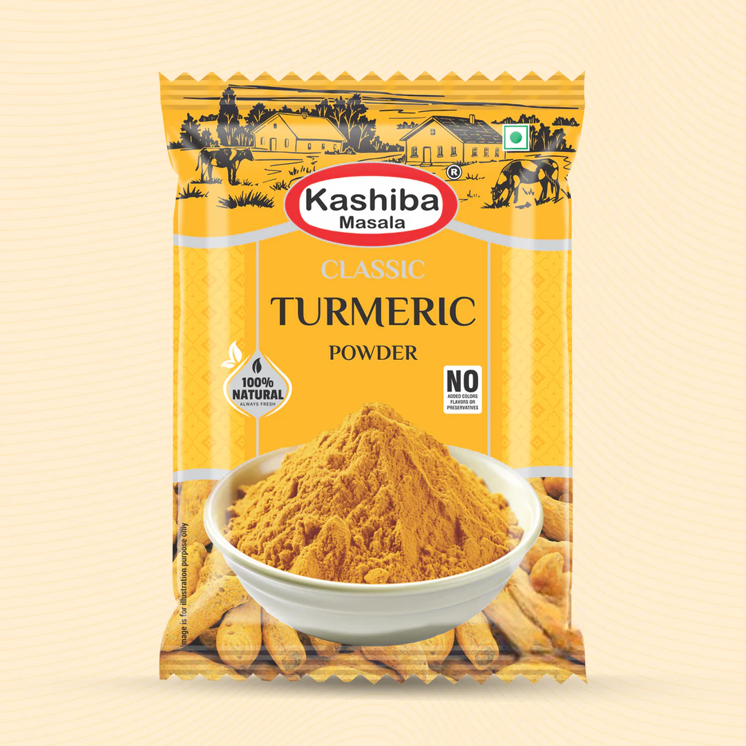 Classic Turmeric Powder – Pure, Aromatic & Full of Health Benefits!