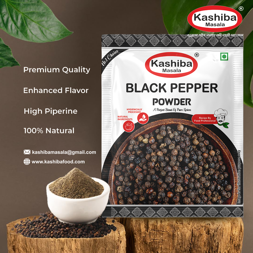 Black Pepper Powder β Bold, Aromatic & Naturally Spicy!