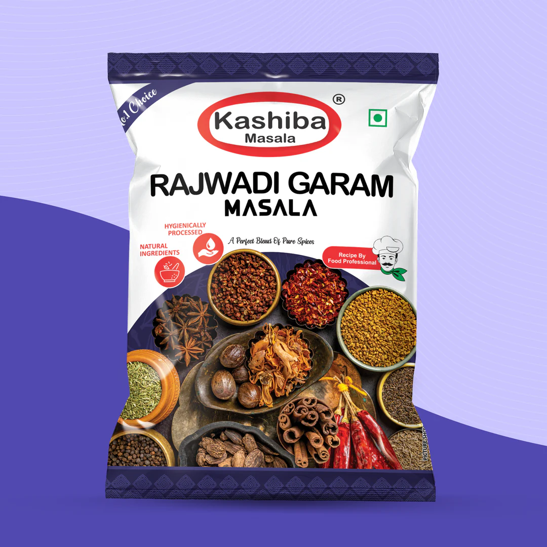 Rajwadi Garam Masala – Royal Blend for Authentic, Aromatic Dishes! | 100 GM Pack OF 4