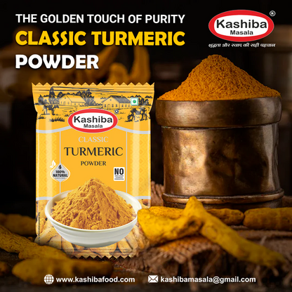 Classic Turmeric Powder – Pure, Aromatic & Full of Health Benefits!