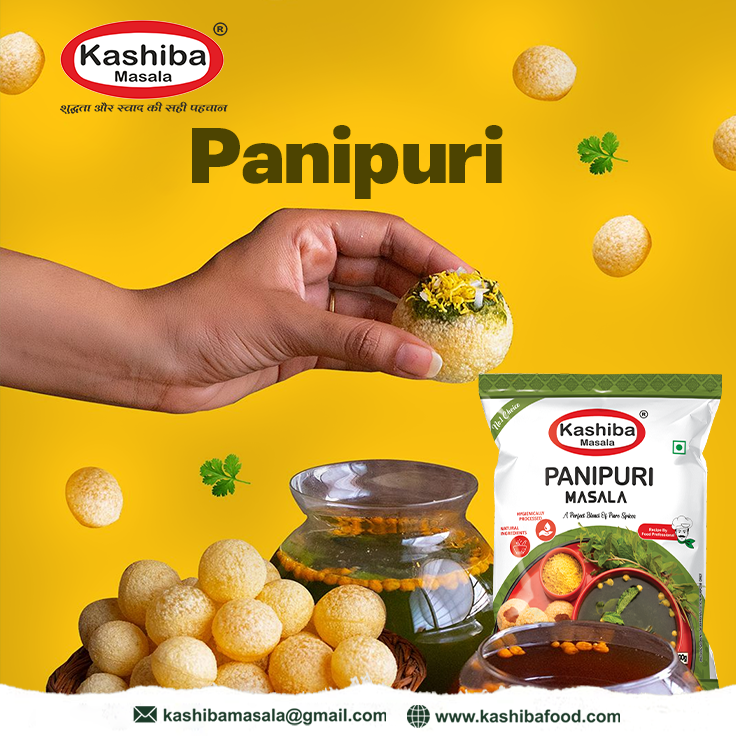 Panipuri Masala – The Perfect Blend for Tangy & Spicy Pani Puri!